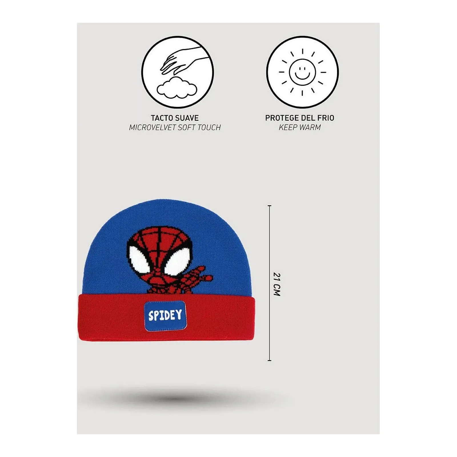 Шапка в'язана Cerd	11a Spidey різнокольорова, фото №4