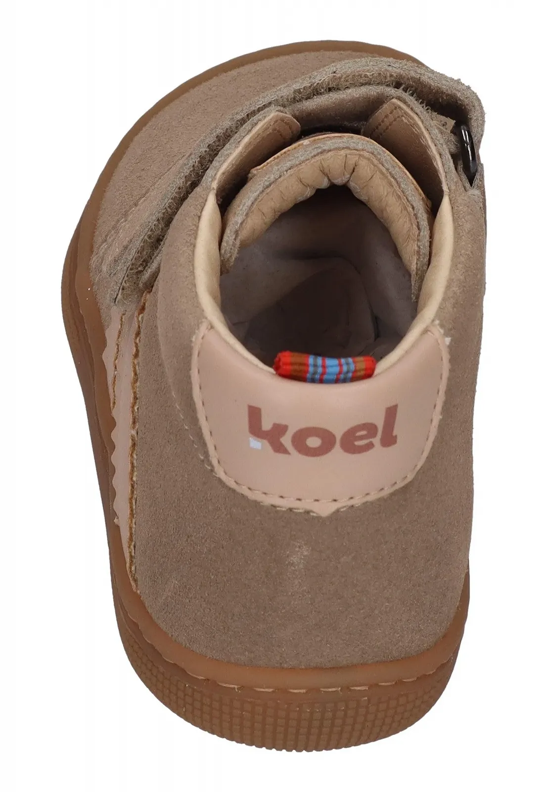 Взуття дитяче KOEL Barefoot David Suede Бежевий, фото №5