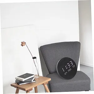 Часы Настольные электронные светодиодные PartyKindom Деревянные с зеркалом Круглые цена на synthetic.ua - Фото 1 Часы Настольные электронные светодиодные PartyKindom Деревянные с зеркалом Круглые synthetic.ua - Фото 1