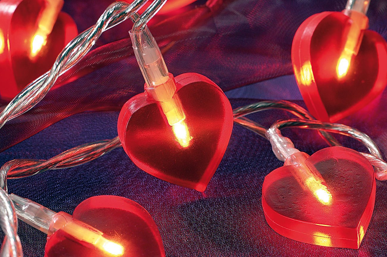 Гірлянда Lunartec Design Love Серця 20 Червоний, 3 м, фото №3
