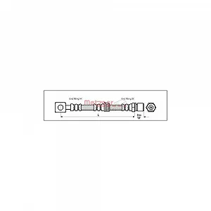 Тормозной шланг METZGER 4112814 OPEL GENERAL MOTORS передний мост слева - Фото 1