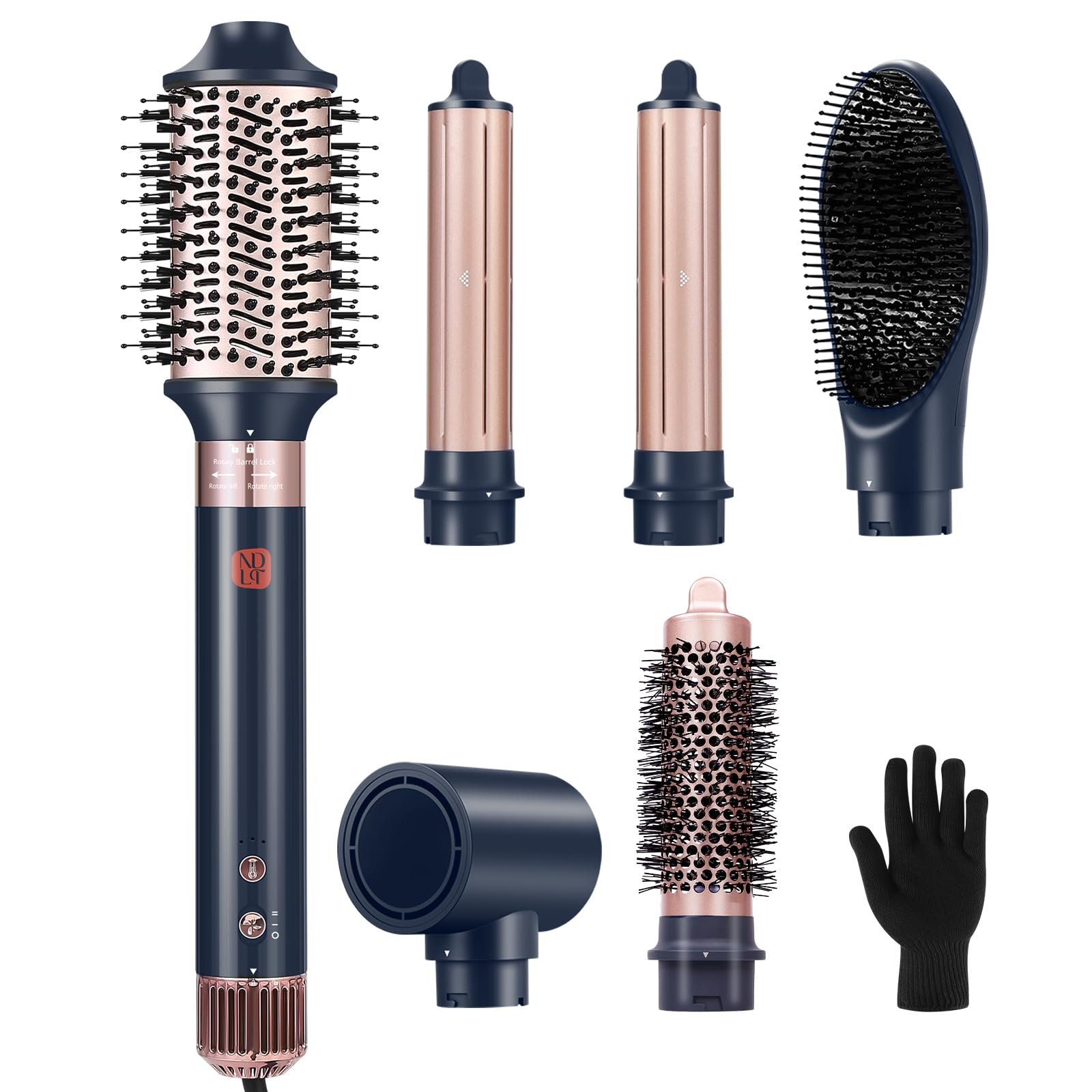Фен-стайлер NDLT Airstyler 5 in 1 110,000 об/хв з ефектом Коанда та іонізацією, фото №1