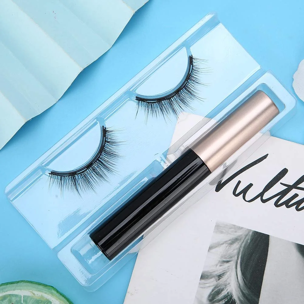 Накладные ресницы Магнитные с магнитной жидкой подводкой для глаз, фото №3 Накладные ресницы Магнитные с магнитной жидкой подводкой для глаз, фото №3