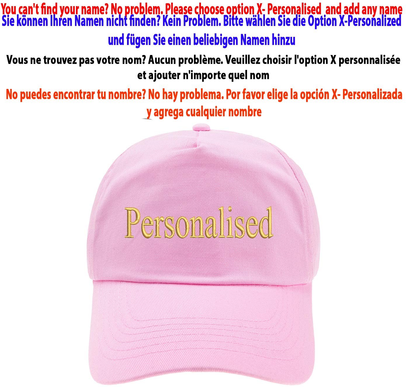 Бейсболка 4sold детская с алфавитом A-Z Розовая, фото №4