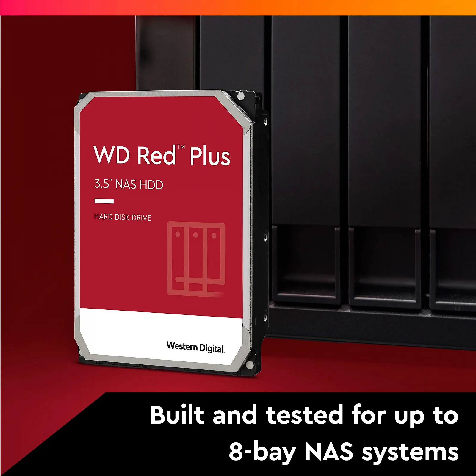 HDD Western Digital Red 10TB 3.5" 5400 RPM Internal, фото №3