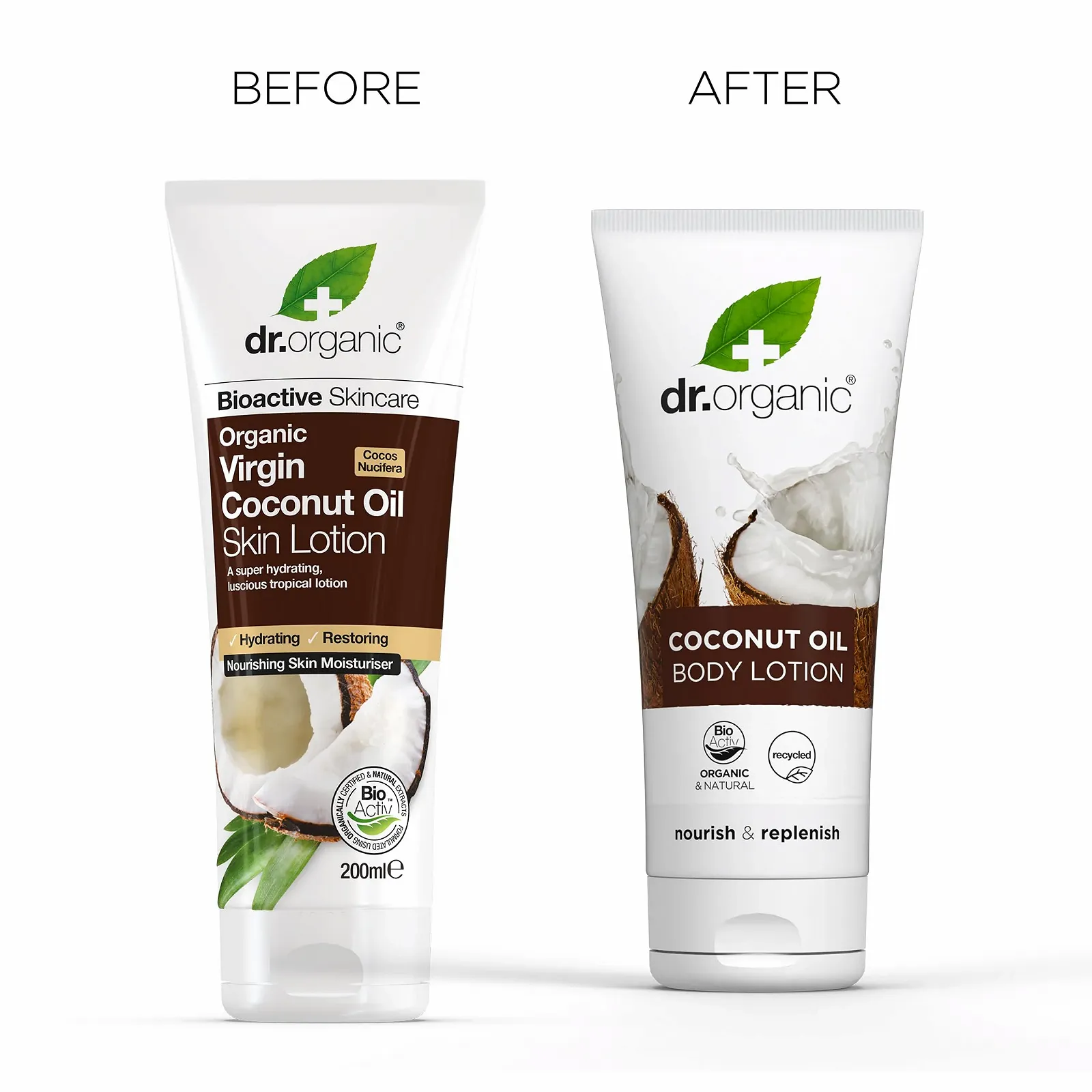 Лосьйон Dr Organic Coconut Oil Зволожуючий для сухої шкіри Без парабенів та SLS Органічний 200 мл, фото №6