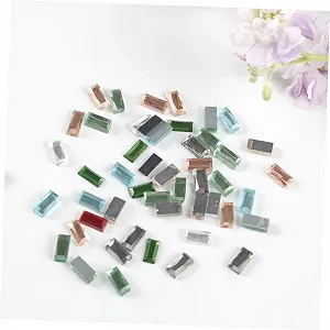 Стразы FRCOLOR 2 набора для украшения ногтей, плоские кристаллы, стеклянные стразы для рукоделия, 400 штук synthetic.ua - Фото 1