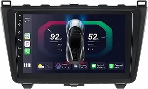 Штатная автомагнитола JUNHUA для Mazda 6 GH1 GH2 2007-2013 / 9" / Сенсорная / 2/32Гб / Android 13 / Apple CarPlay / Android Auto / Bluetooth / WI-FI / GPS / USB - Фото 1