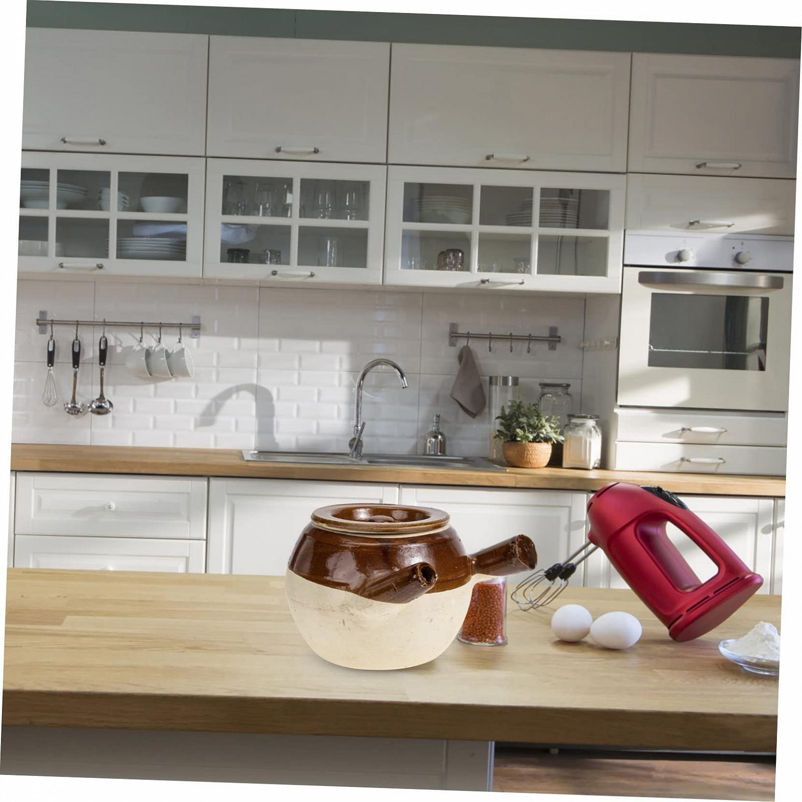 Горщик для китайської медицини Gatuida глиняний термостійкий з нековзною ручкою та носиком, фото №6