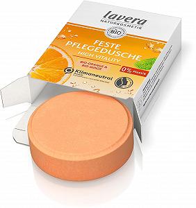 Твердый гель для душа lavera High Vitality с органическим апельсином и мятой 50 г - Фото 1