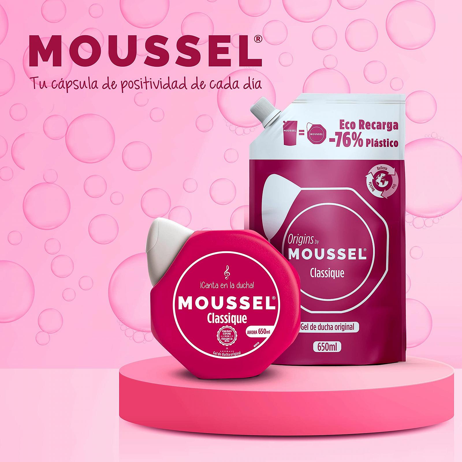 Гель для душу Moussel Classique Ecopack 650 мл, фото №7