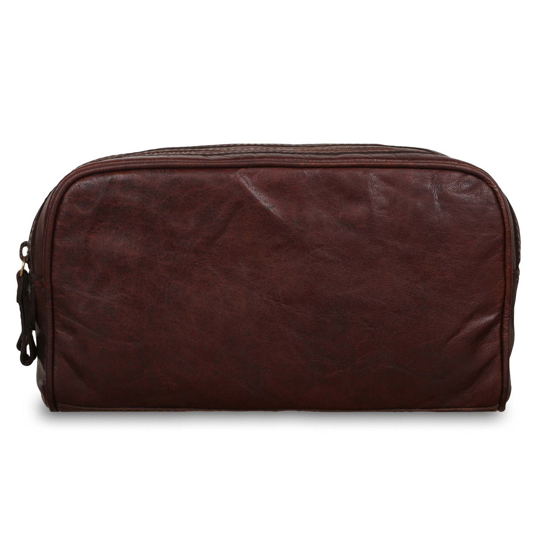 Несесер чоловічої шкіряної косметики чоловіча Ashwood G37 BRANDY бренди, фото №2