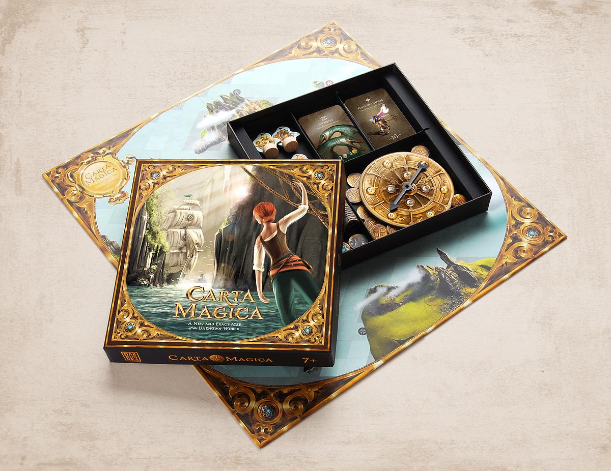 Marbushka Настольная игра Марбушка Магическая Карта (Carta Magica) (MG002), фото №1