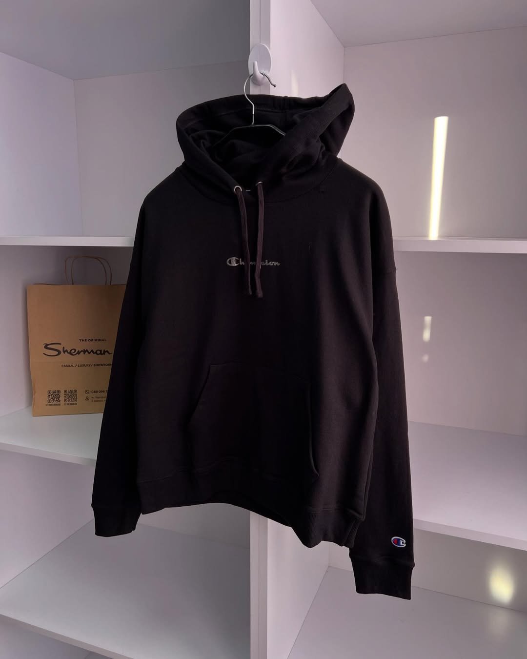 Джемпер Champion Powerblend Relaxed women's hoodie S, фото №1