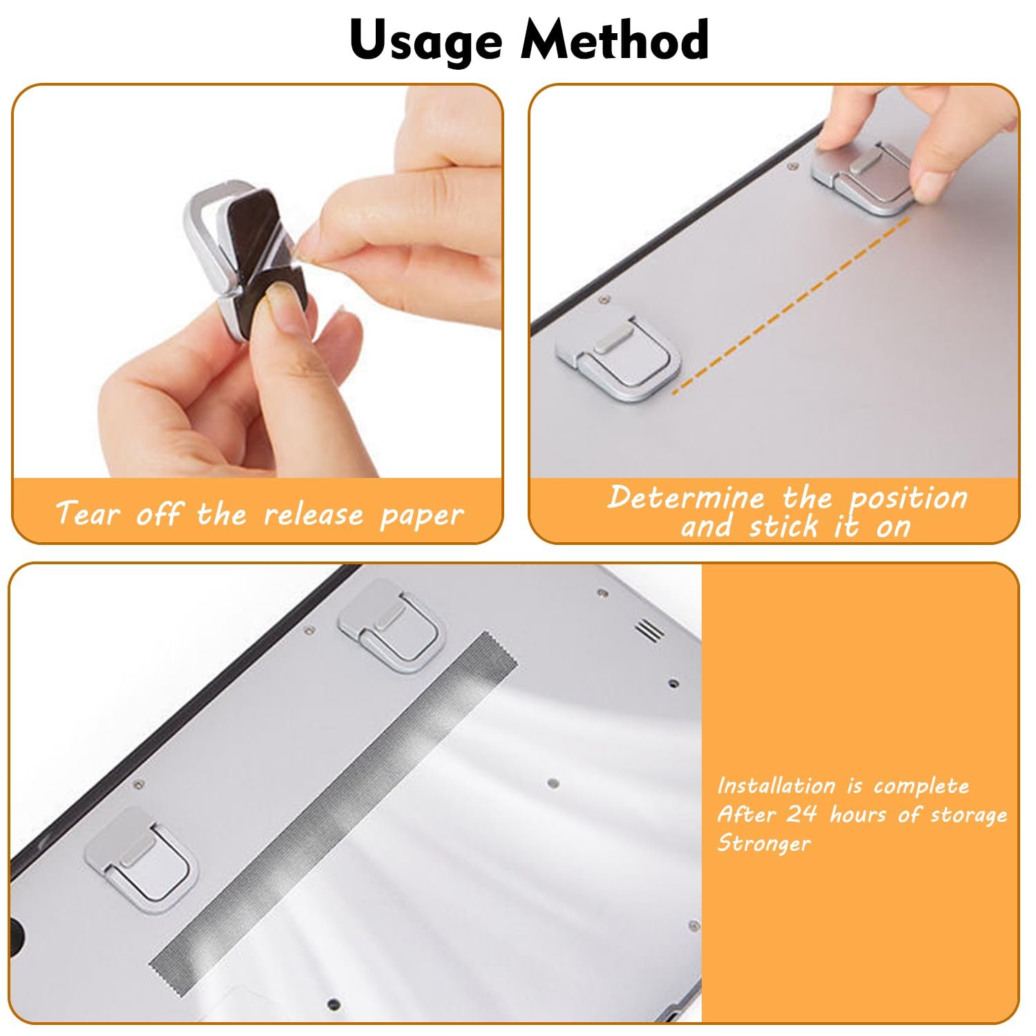 Подставка для ноутбука Mini Brand Неизвестно (2 шт.) Серебристый, фото №4