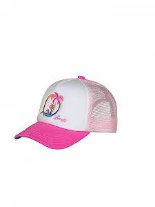 Кепка Barts Surfie ярко-розовая - Фото 1