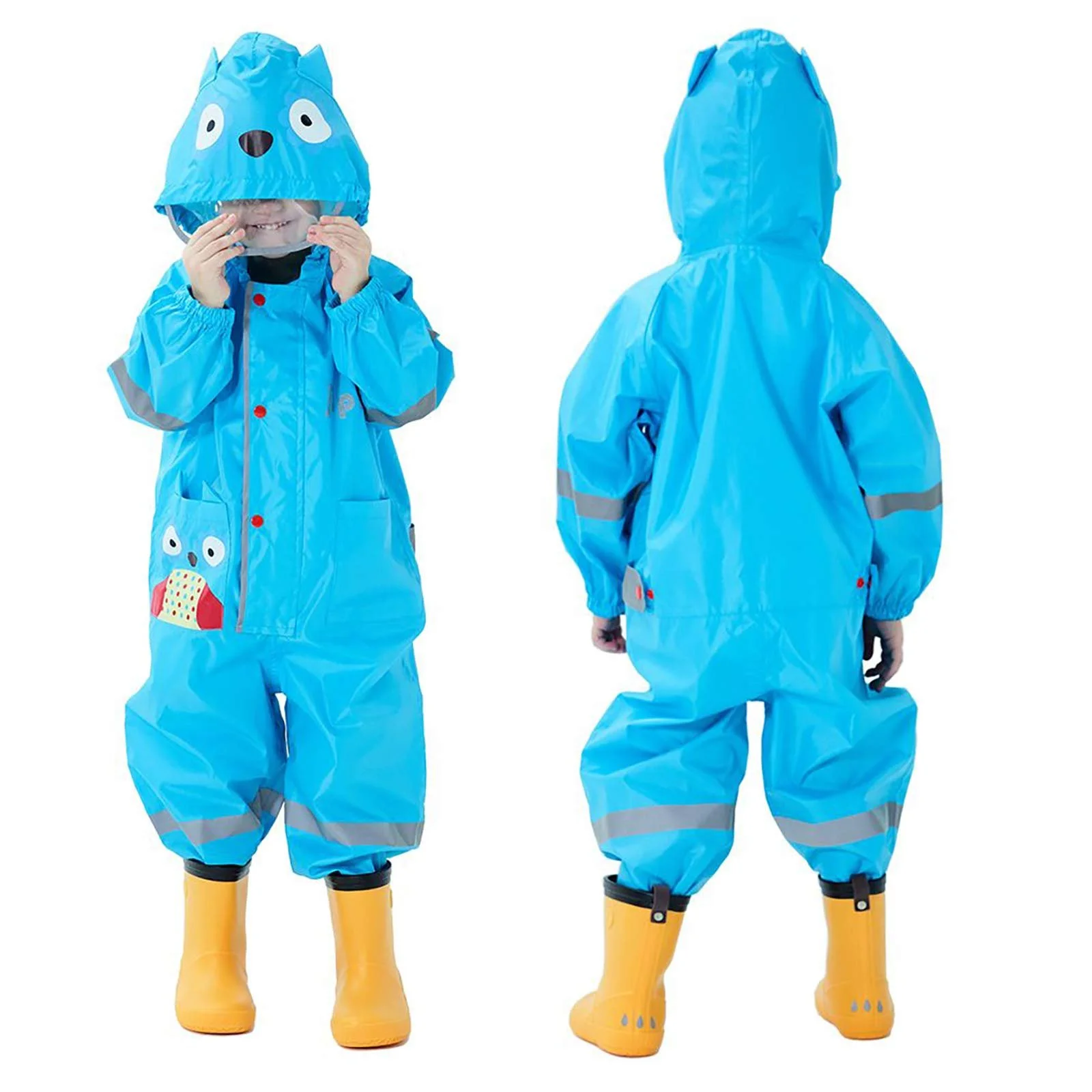 Комбінезон JinBei для дітей, хлопчиків, водонепроникний, фото №4 Комбінезон JinBei для дітей, хлопчиків, водонепроникний, фото №4