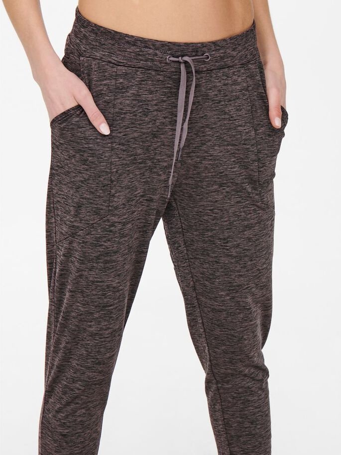 Штани ONPNASHA BRUSH SWEAT PNT 15236669-Sparrow-Detail:w. Melange Only Play Темно-коричневий XS, фото №3