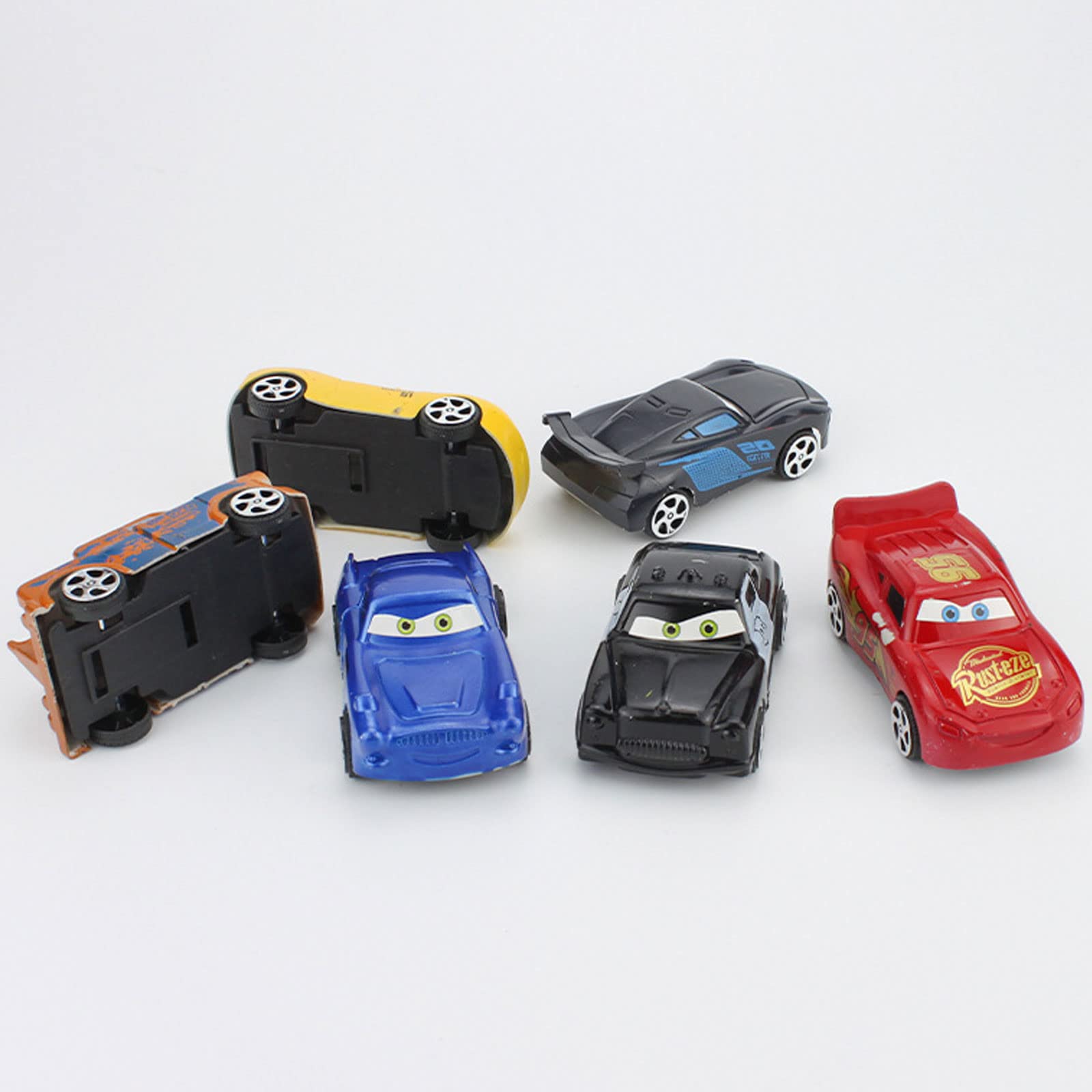 Игрушечный автомобиль Naotona Cake Decoration Children 6 Pack Cars Cake Topper для девочек от 3 лет, фото №6