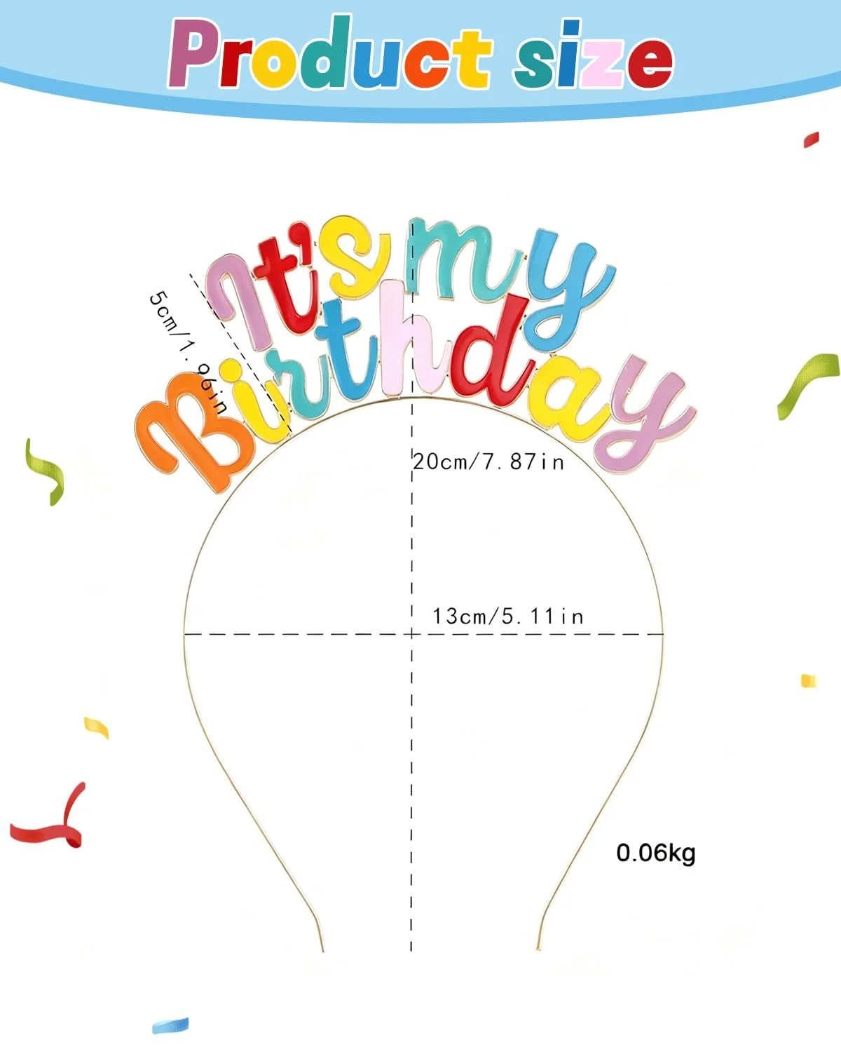 Обруч для волосся Kristall Сріблястий, фото №2