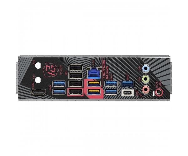 Материнська плата ASRock B650 PG LIGHTNING (AM5/B650, 4*DDR5, 2xPCIex16 HDMI 4xSATAІІІ 3xM.2, 2.5GLan, 7.1ch, ATX, фото №4