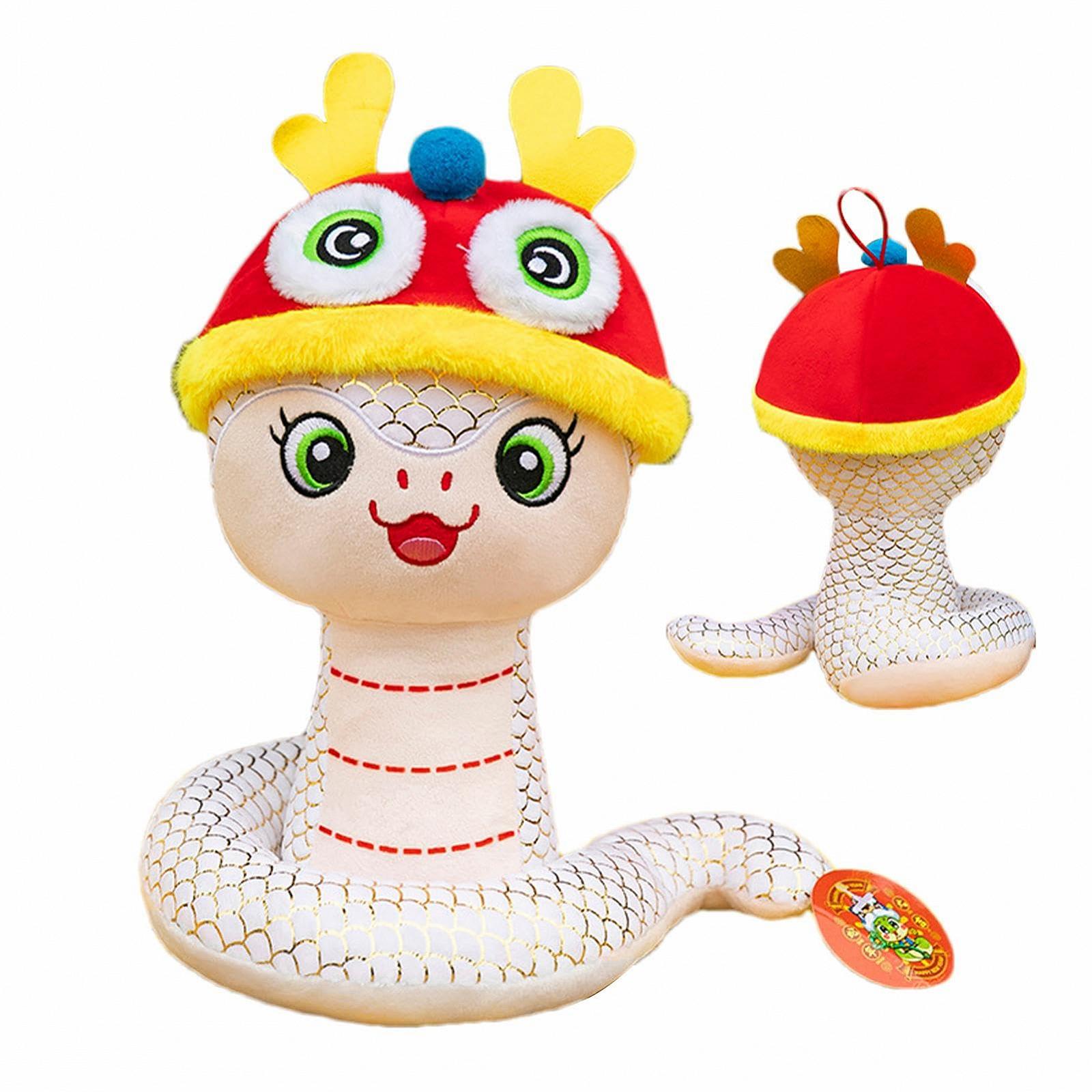 Кукла Плюшевая Змея 11-дюймовая Китайский стиль, фото №6 Кукла Плюшевая Змея 11-дюймовая Китайский стиль, фото №6