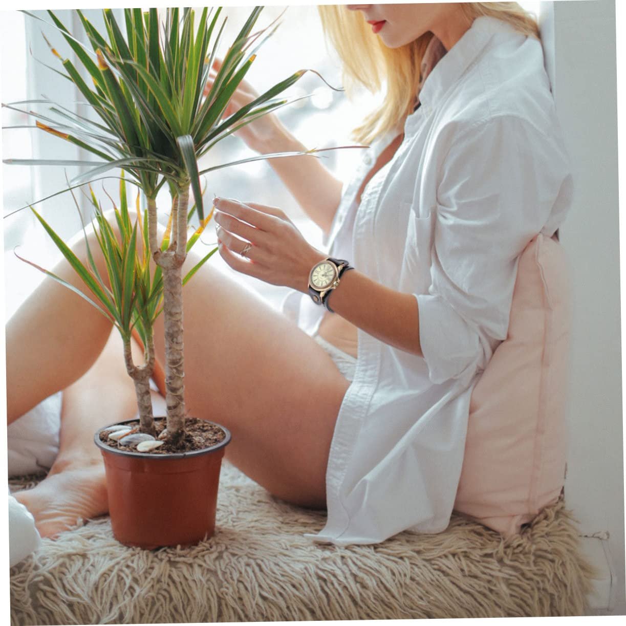 Часы-браслет Retro PartyKindom с римскими цифрами, фото №4