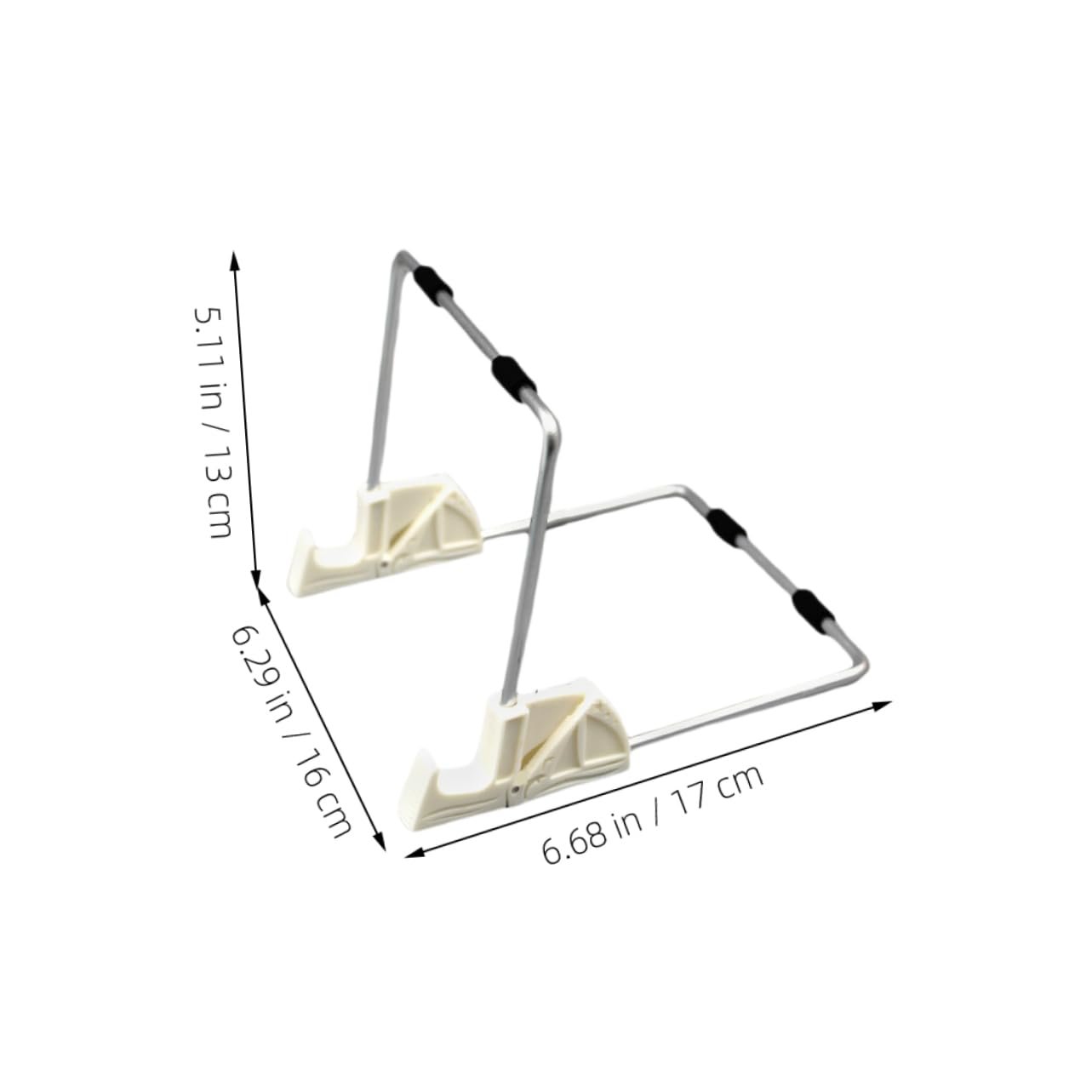 Регульована алюмінієва підставка для ноутбука для столу, портативна складана, фото №2