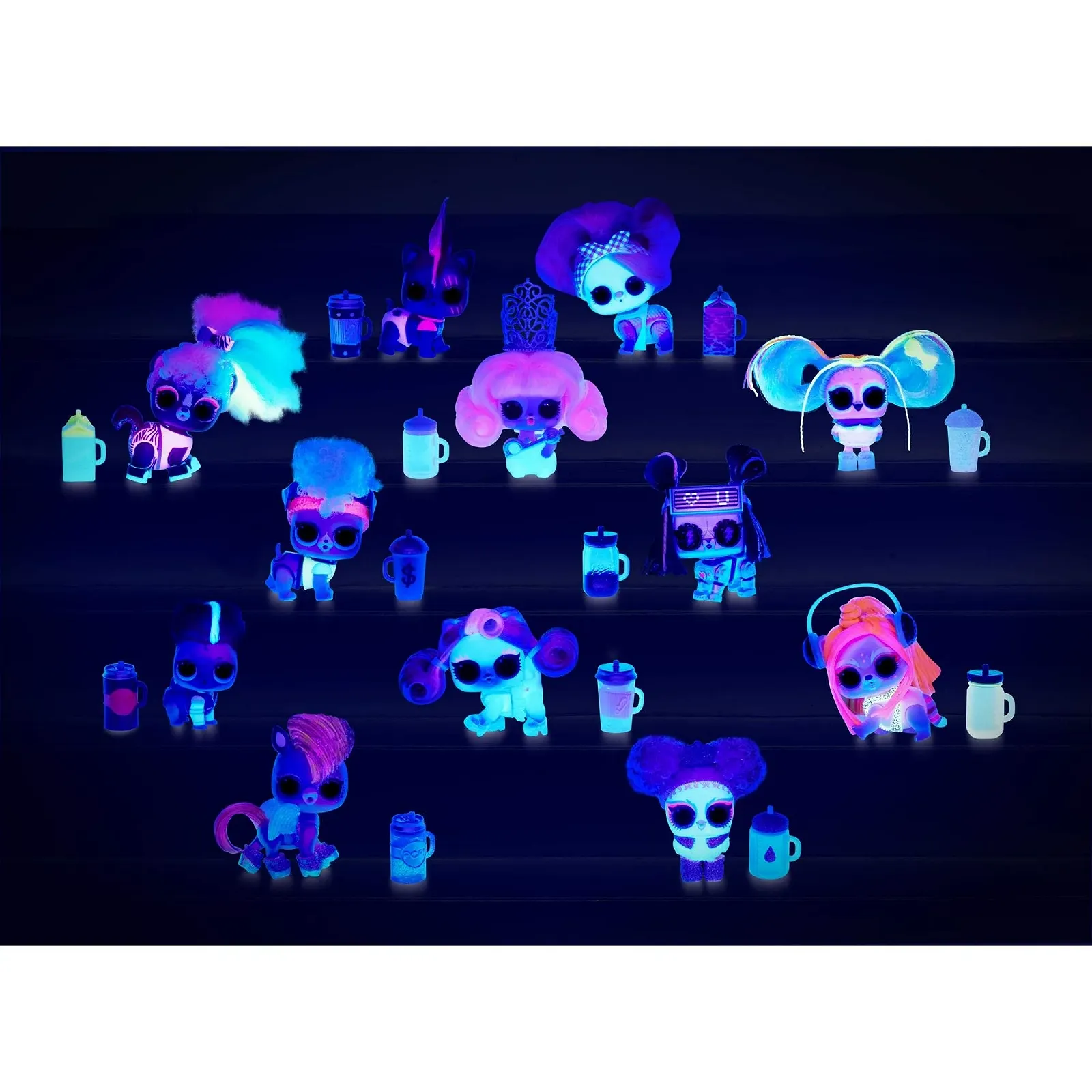 Колекційна лялька L.O.L. Surprise! Lights Pets З 9 сюрпризами, аксесуарами та справжнім волоссям, фото №15 Колекційна лялька L.O.L. Surprise! Lights Pets З 9 сюрпризами, аксесуарами та справжнім волоссям, фото №15