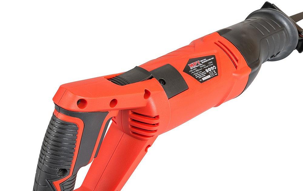 Пила шабельна MPT 750 Вт 0-2800 об/хв 150/5 мм додаткові щітки полотно 1 шт MRS7503, фото №5