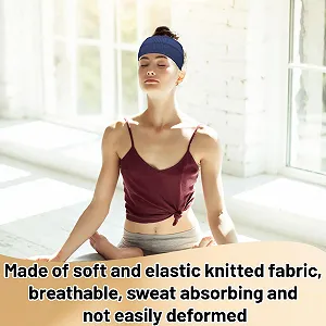 Пожилая Женская Повязка на Голову Хлопковая Нескользящая Эластичная Спортивная synthetic.ua - Фото 1