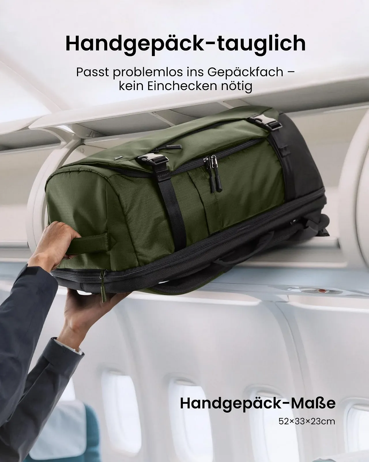 Рюкзак для ноутбука tomtoc Navigator-T66 Liteway 40L 17.3 дюйма Водонепроникний, фото №4 Рюкзак для ноутбука tomtoc Navigator-T66 Liteway 40L 17.3 дюйма Водонепроникний, фото №4