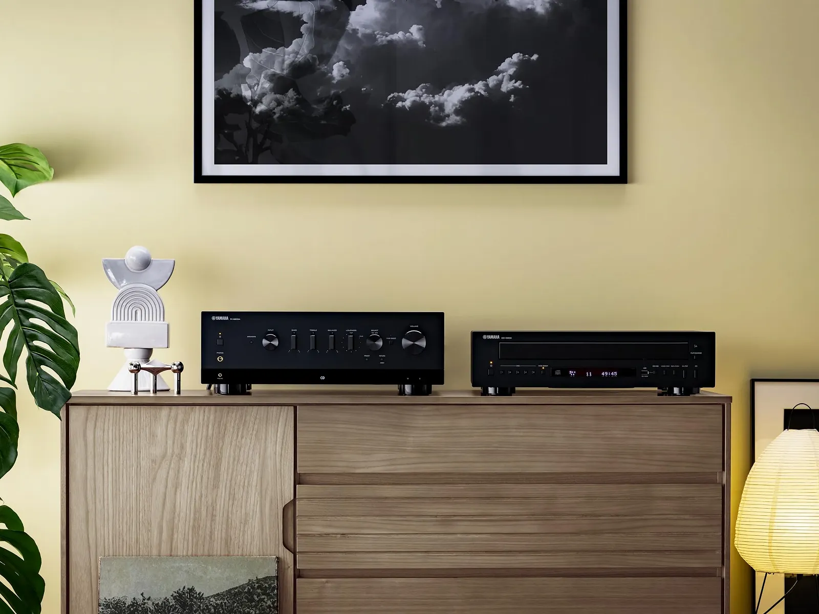 CD програвач Yamaha CD-C603 5-дисковий CD-чейнджер з переднім USB-портом для цифрового відтворення та дистанційним керуванням сріблястий, фото №3