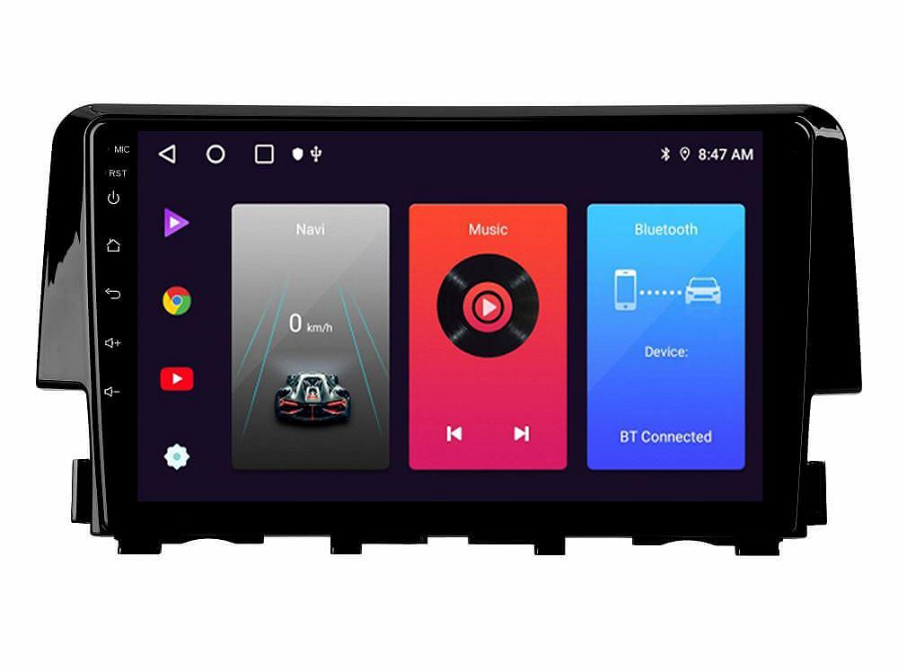 Штатная магнитола Sigma F9216 2+32 Gb Honda Civic 10 FC FK 2015-2020 9, фото №1