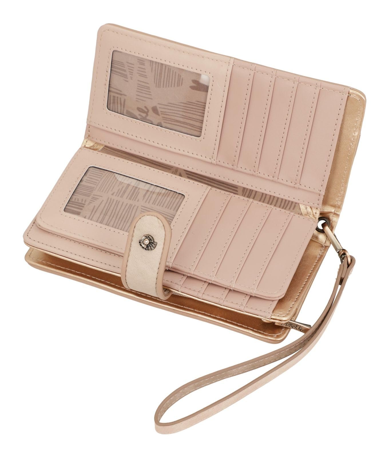 Кошелек Anekke Hollywood Studio Large RFID L Nude, нюдовый, Классический, фото №8