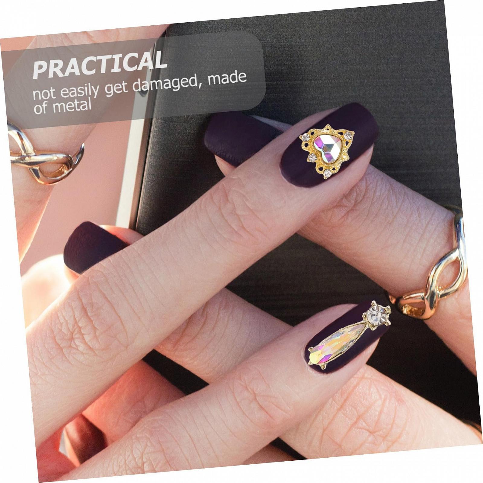 Підвіски для нігтів Healeved, 1 набір, велика кількість, фото №3