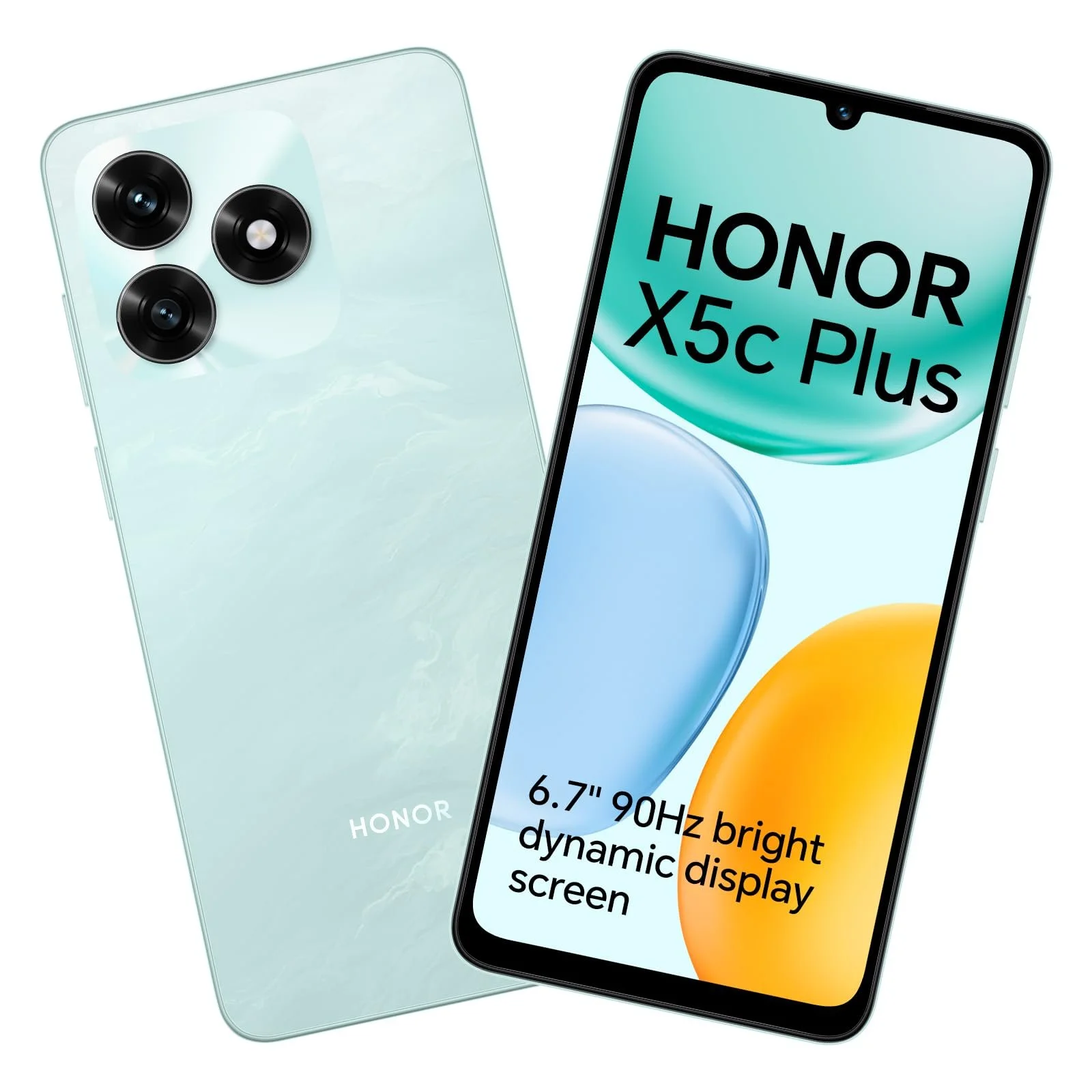 Смартфон HONOR X5c Plus Dual SIM 4G 4GB RAM 256GB ROM 6.74" 90Hz 50MP 5130mAh Android 15 Ocean Cyan, фото №1