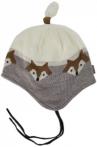 Вязаная шапка для мальчиков Sterntaler Foxes synthetic.ua - Фото 1