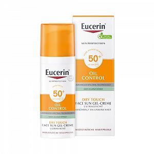 Гель-крем для обличчя Eucerin Dry Touch SPF 50 50 мл - Фото 1
