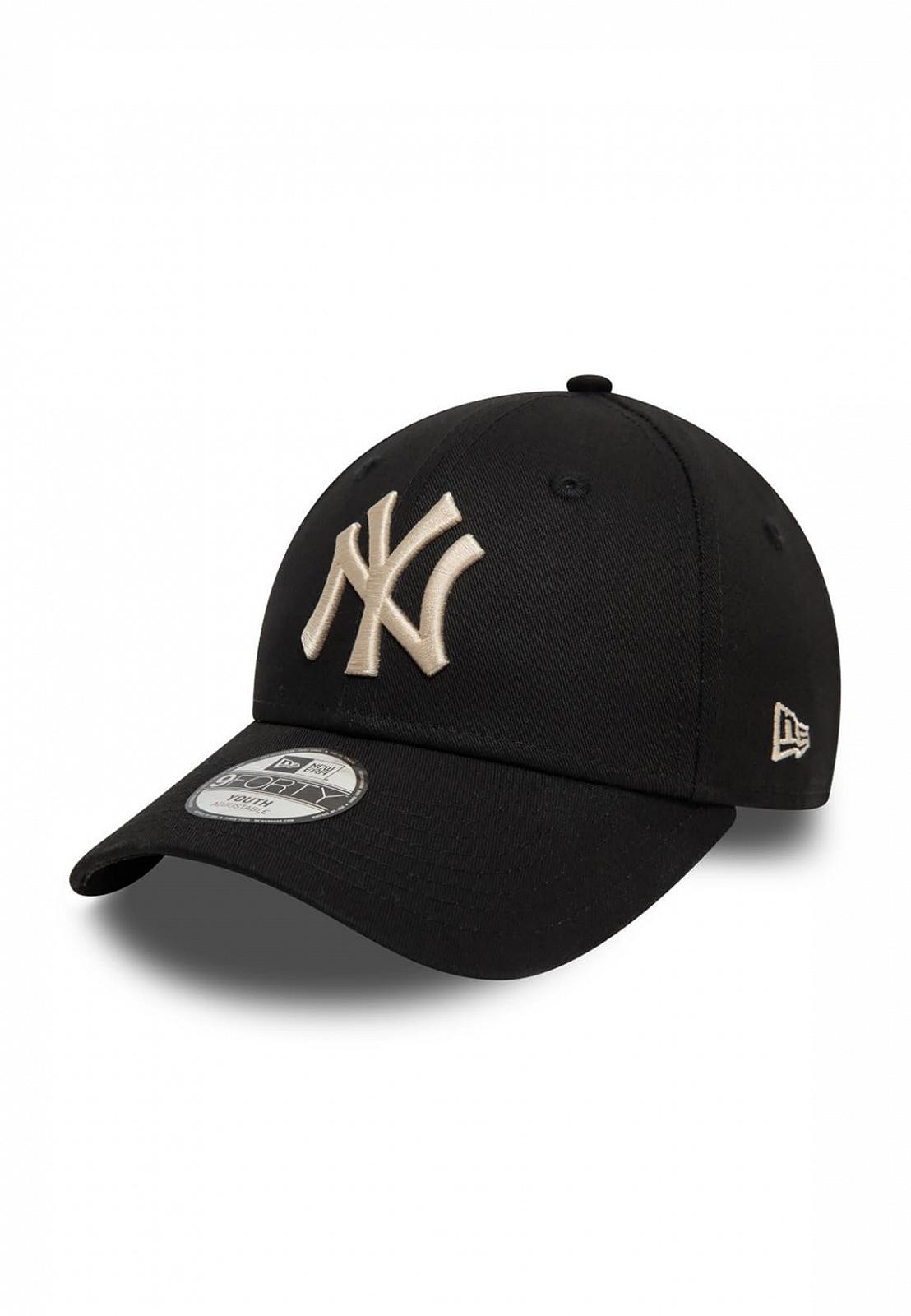 Кепка New Era 9Forty New York Yankees Детская Черная, фото №1