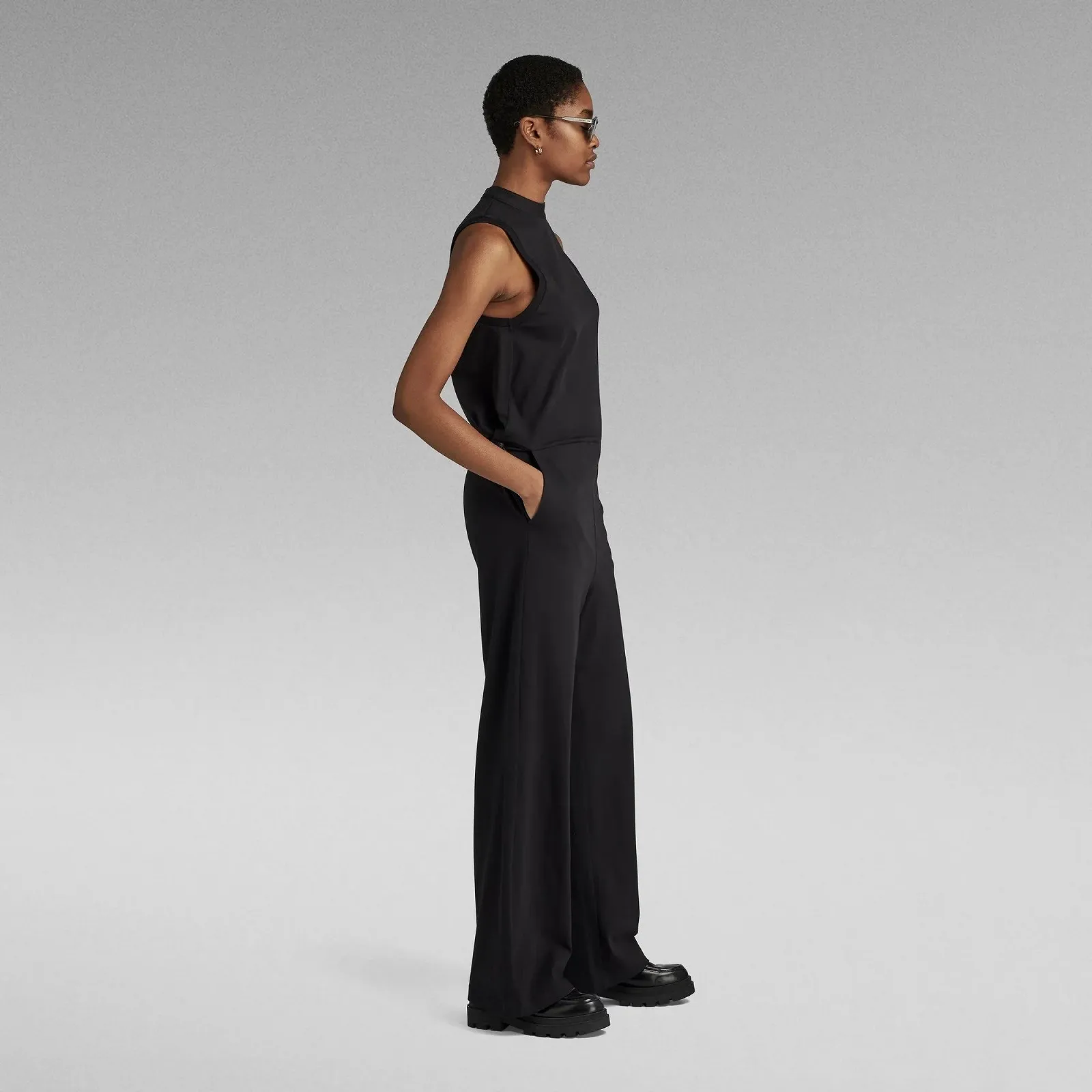 Жіночий комбінезон G-Star Open Back Jumpsuit Organic Scalar Jersey - XS, фото №2