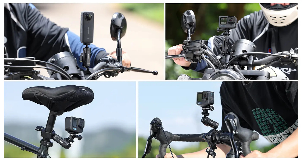 Кріплення на кермо для Insta360 GoPro шарнірне Ulanzi CM025, фото №5