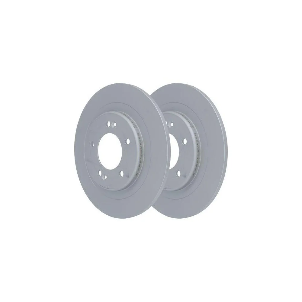 Тормозной диск ATE 24.0110-0370.1 для HYUNDAI, задний мост, фото №1