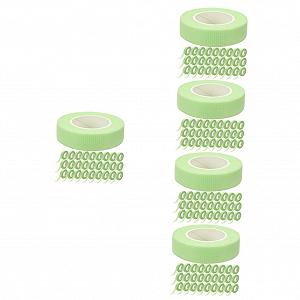 Скотч Angoily Micropore 150 рулонов изоляционный флис для макияжа глаз для наращивания ресниц основной - Фото 1