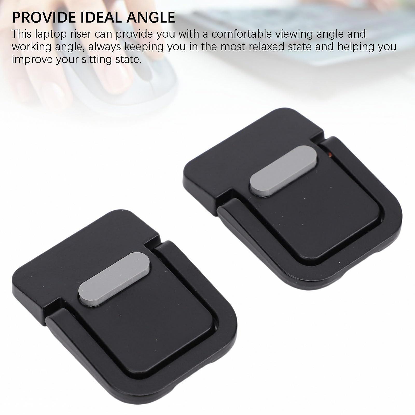 Підставка для ноутбука Denash Ultra Thin, 7 мм, складана, алюмінієва, наклейки для охолодження та ергономіки, фото №5