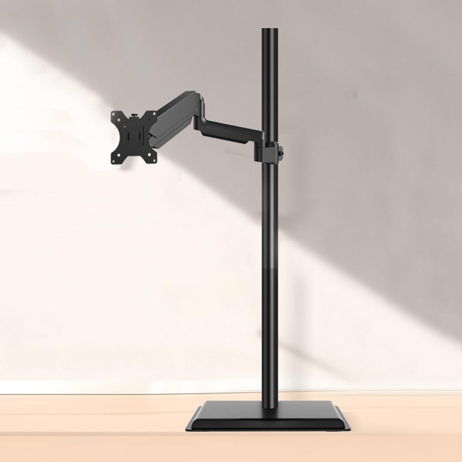 Напольная стойка для ноутбука Сталь Регулируемый компьютерный столик Максимальная нагрузка 9 кг, фото №7