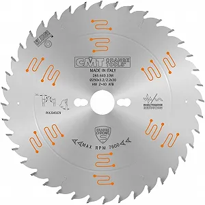 Пиляльний диск CMT Orange 285.640.10 M HW 250 x 3,2/2,2 x 30 Z40 15 ATB Chrome - Фото 1