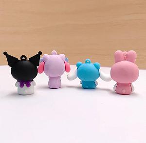 Набор фигурок Kuromi My Melody для детей, 5 шт, 5 см synthetic.ua - Фото 1