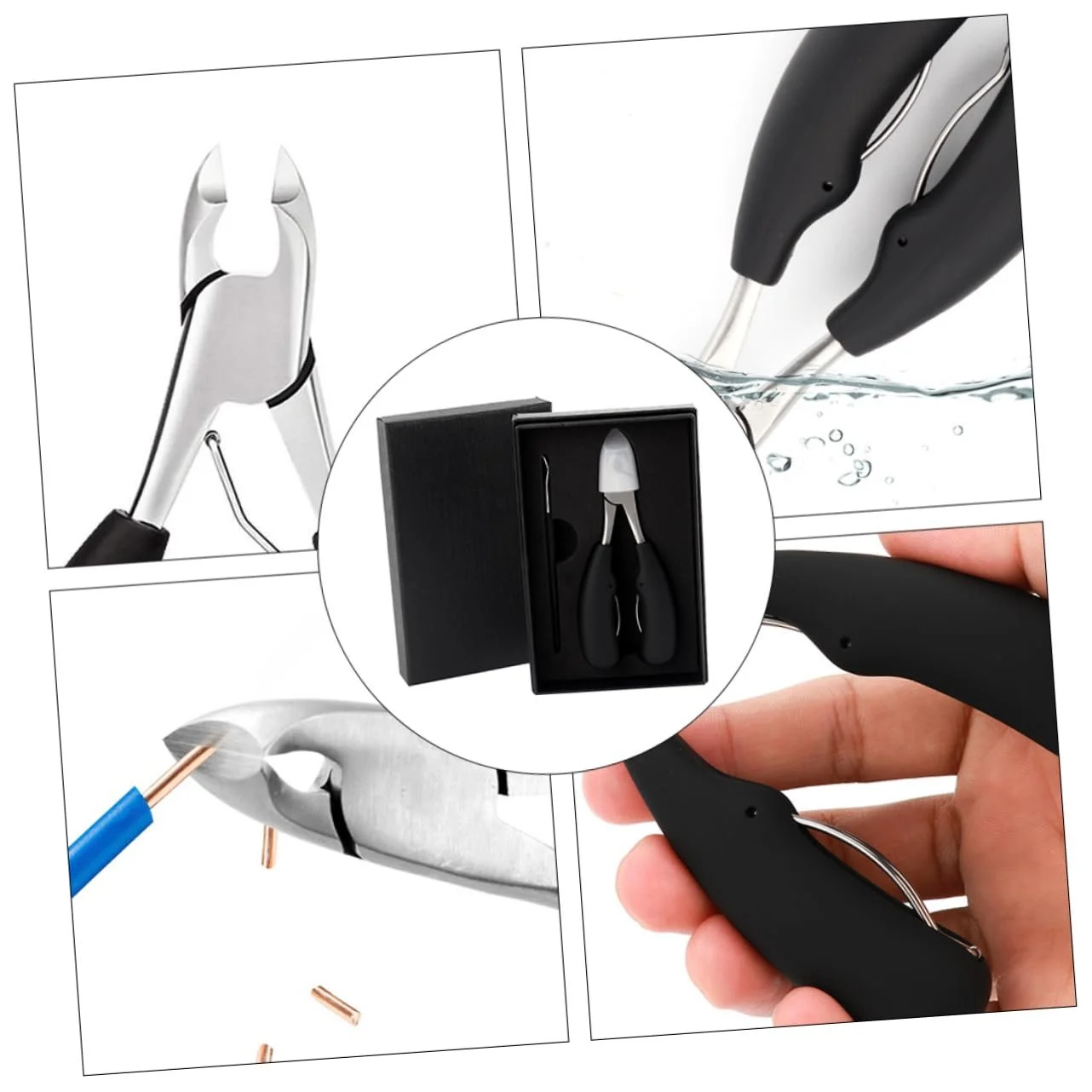 Кусачки для ногтей PACKOVE для маникюра и педикюра, прочный инструмент для ухода, фото №8