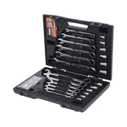 Набір тріскачково-комбінованих ключів KS TOOLS 503.4960, фото №3 Набір тріскачково-комбінованих ключів KS TOOLS 503.4960, фото №3